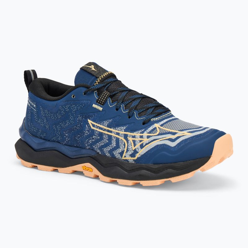 Women's running shoes Mizuno Wave Daichi 8 estate blue/apricot ice/black