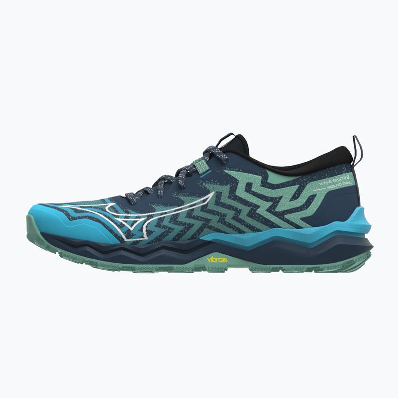 Women's running shoes Mizuno Wave Daichi 8 dusty jade green/white/river blue 8