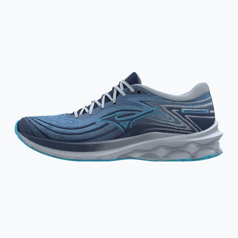 Women's running shoes Mizuno Wave Skyrise 5 parisian blue/river blue/estate blue 8