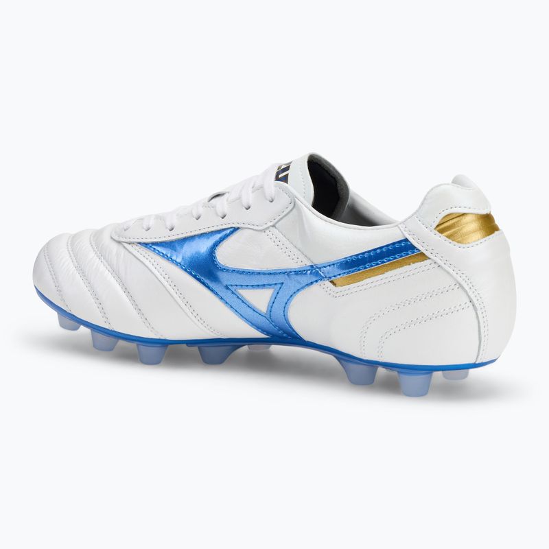 Mizuno Morelia II Japan Md white/laser blue/gold men's football boots 3