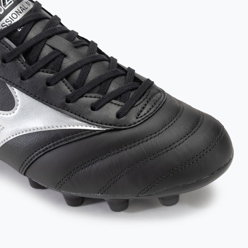 Mizuno Morelia II Pro MD men's football boots black/galaxy silver/dark shadow 7