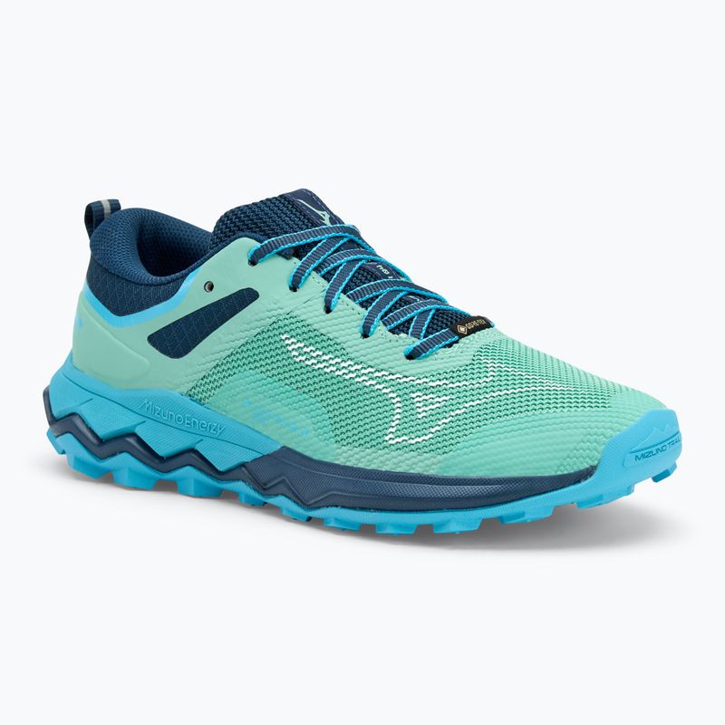 Women's running shoes Mizuno Wave Ibuki 4 GTX dusty jade green/nimbus cloud/river blue