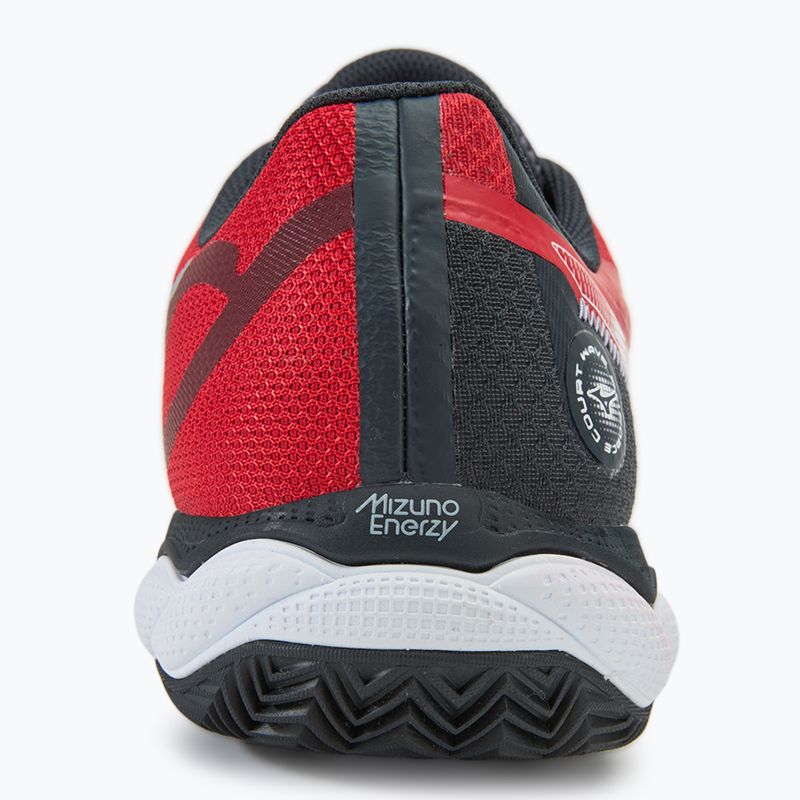 Mizuno Wave Enforce Court Padel shoes salsa/white/vulcan 6
