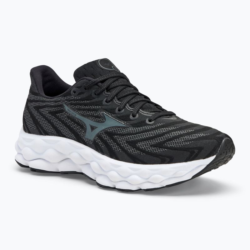 Men's running shoes Mizuno Wave Sky 8 black/metallic grey/white