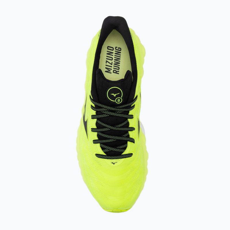 Men's running shoes Mizuno Wave Sky 8 mizuno neo lime/black/white 5