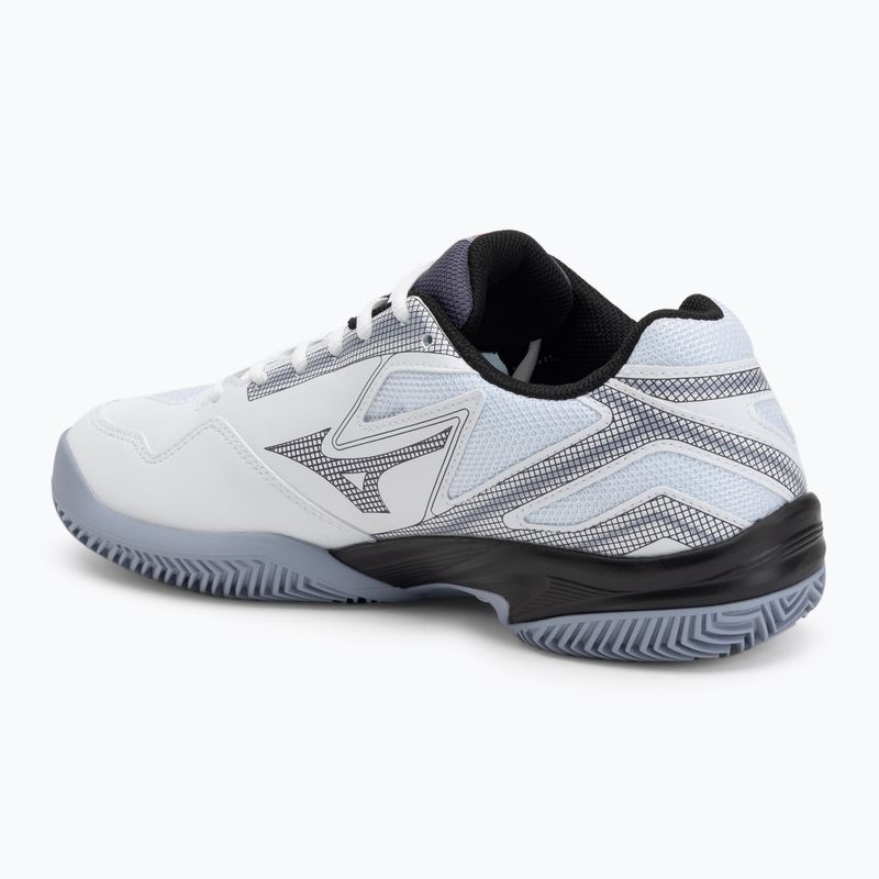 Men's Mizuno Break Shot 4 Padel white/salsa/aleutian padel shoe 3
