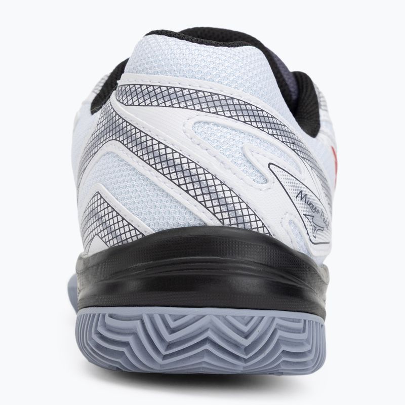 Men's Mizuno Break Shot 4 Padel white/salsa/aleutian padel shoe 6