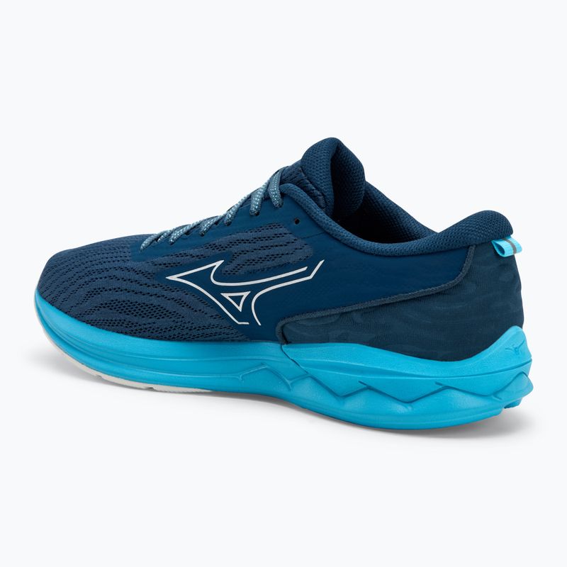 Men's running shoes Mizuno Wave Revolt 3 blue wing teal/neo silver/river blue 3