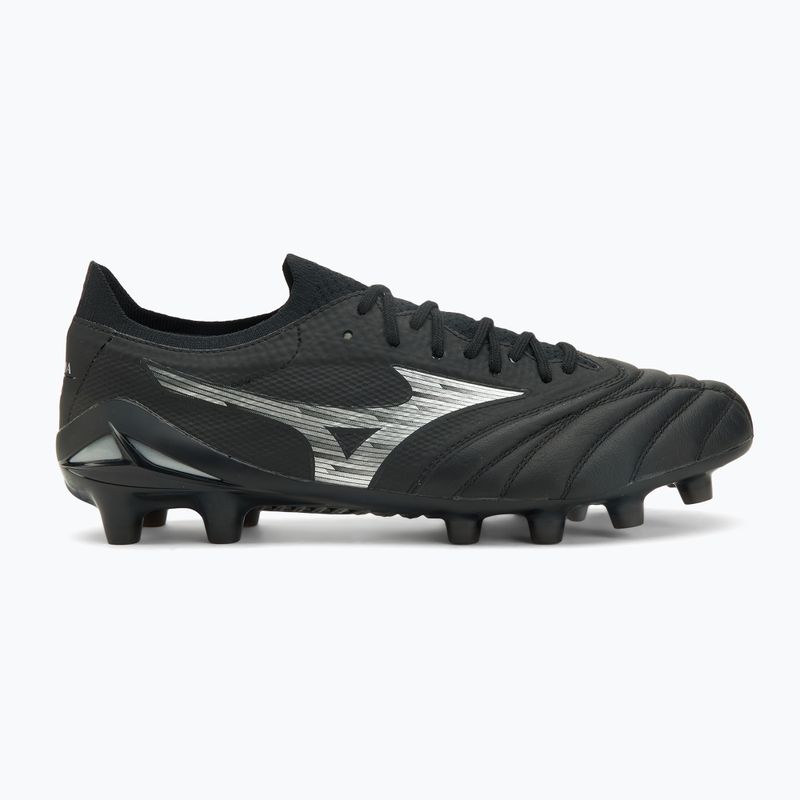 Men's football boots Mizuno Morelia Neo IV β Elite FG black/galaxy silver/black 2