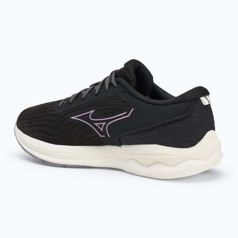 Women's running shoes Mizuno Wave Revolt 3 black/cosmo chrome/mizuno snow white 3