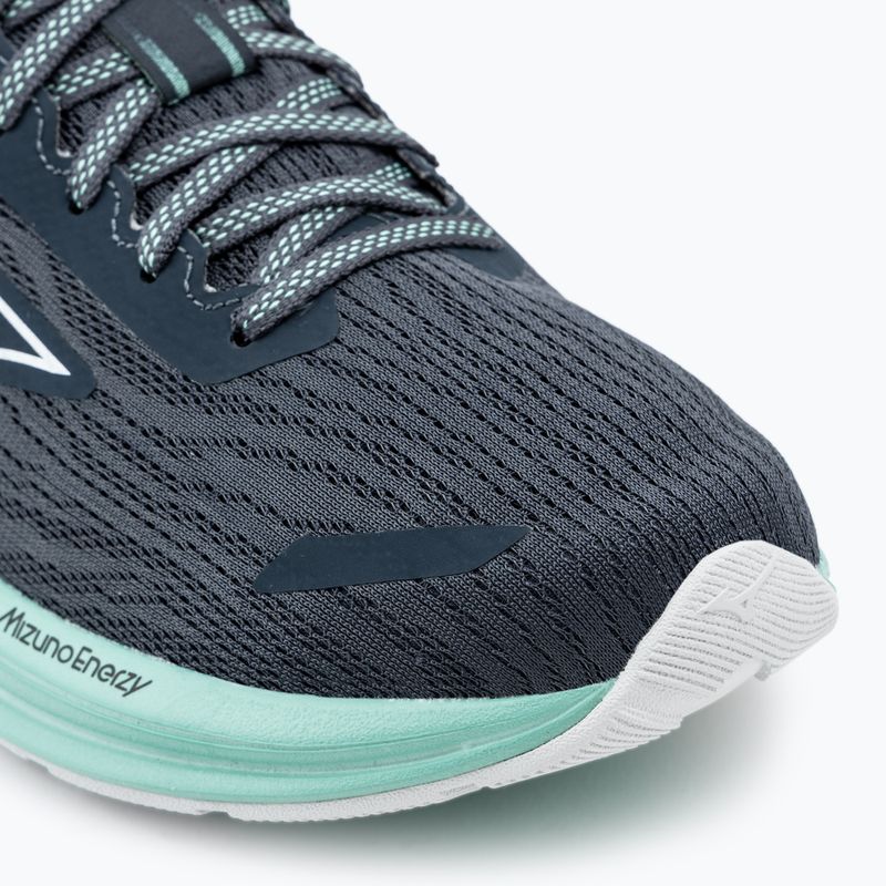 Women's running shoes Mizuno Wave Revolt 3 india ink/neo silver/dusty jade green 7
