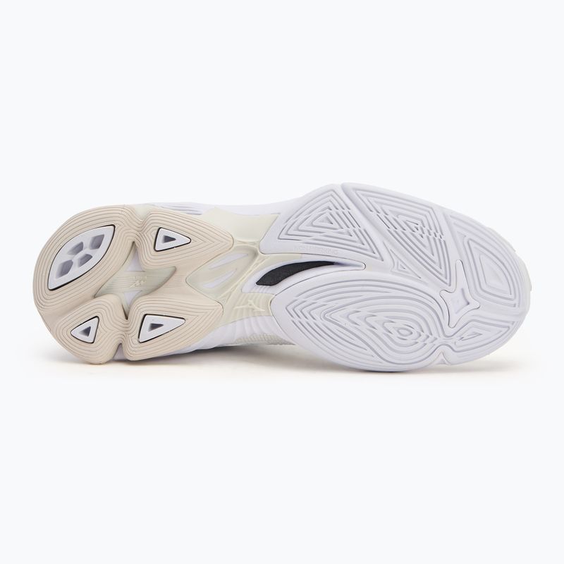 Women's volleyball shoes Mizuno Wave Voltage 2 Mid white/aleutian/cloud pink 4