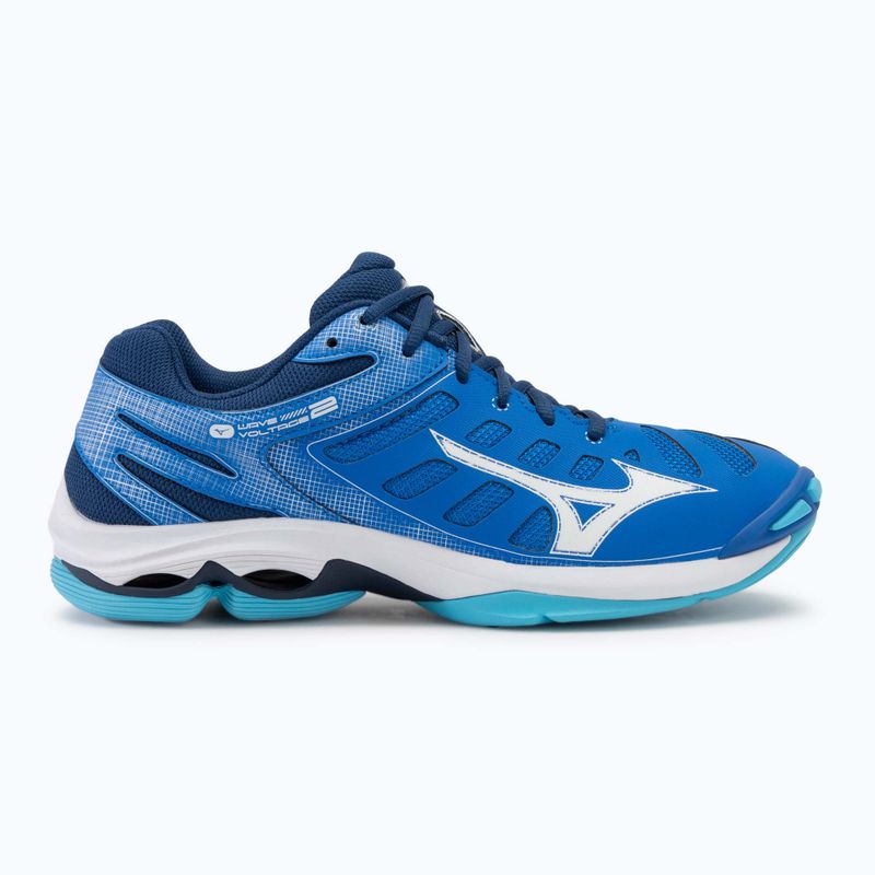 Men's volleyball shoes Mizuno Wave Voltage 2 mugen blue/white/estate blue 2