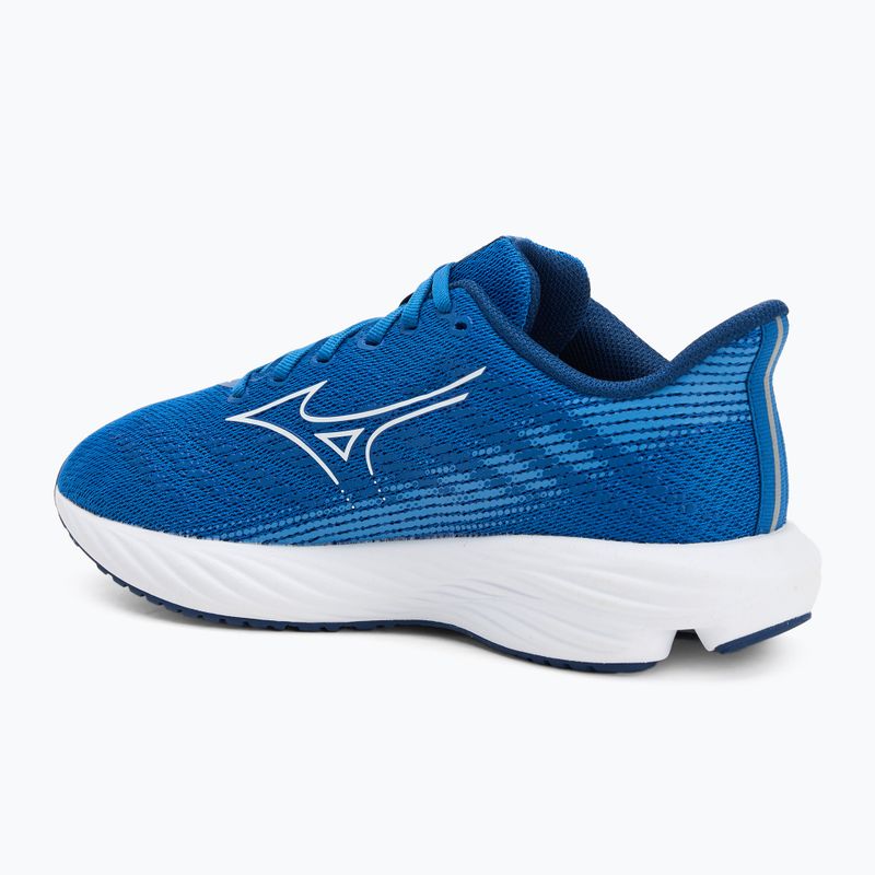 Children's running shoes Mizuno Enerzy Rider Jr classic blue /white/parisian blue 3