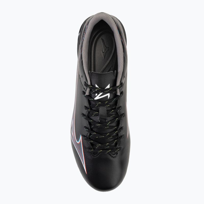 Men's football boots Mizuno α Select FG black/ignition red/801 c 5