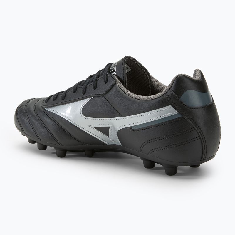 Mizuno Morelia II Club AG black/galaxy silver/dark shadow men's football boots 3