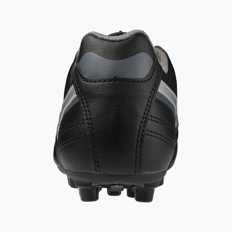 Children's football boots Mizuno Morelia II Club AG black/galaxy silver/dark shadow 3