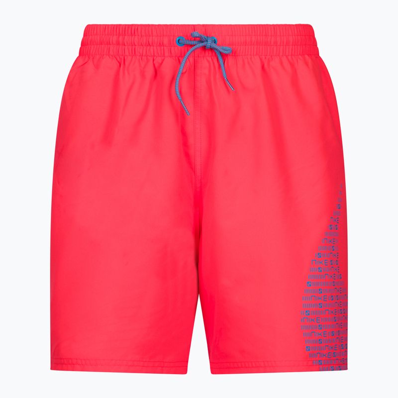Men's Nike Matrix Logo 7" swim shorts red NESSA521