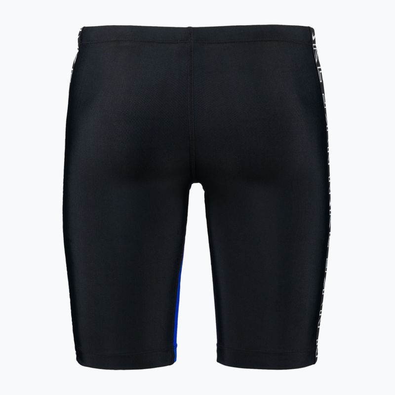 Men's Nike Logo Tape Swim Jammer blue NESSB132-416 2