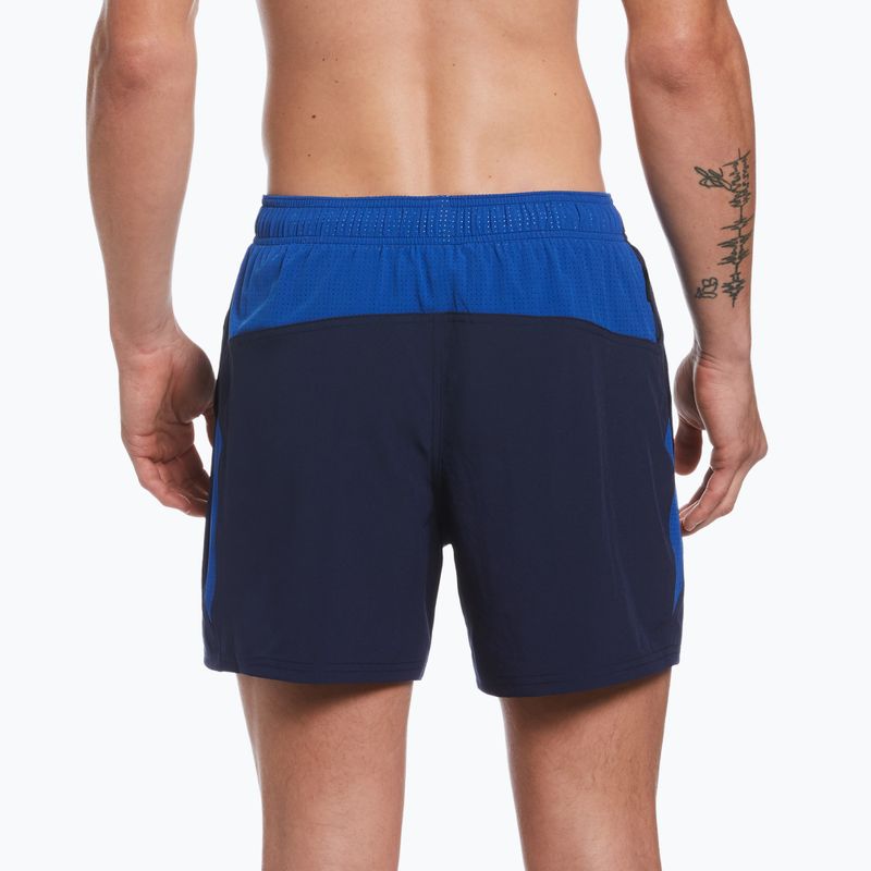 Men's Nike Contend 5" Volley swim shorts navy blue NESSB500-440 6