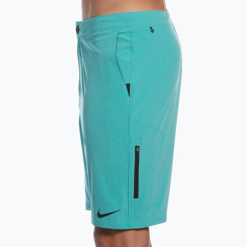 Men's Nike Flow 9" Hybrid swim shorts blue NESSC515-339 7