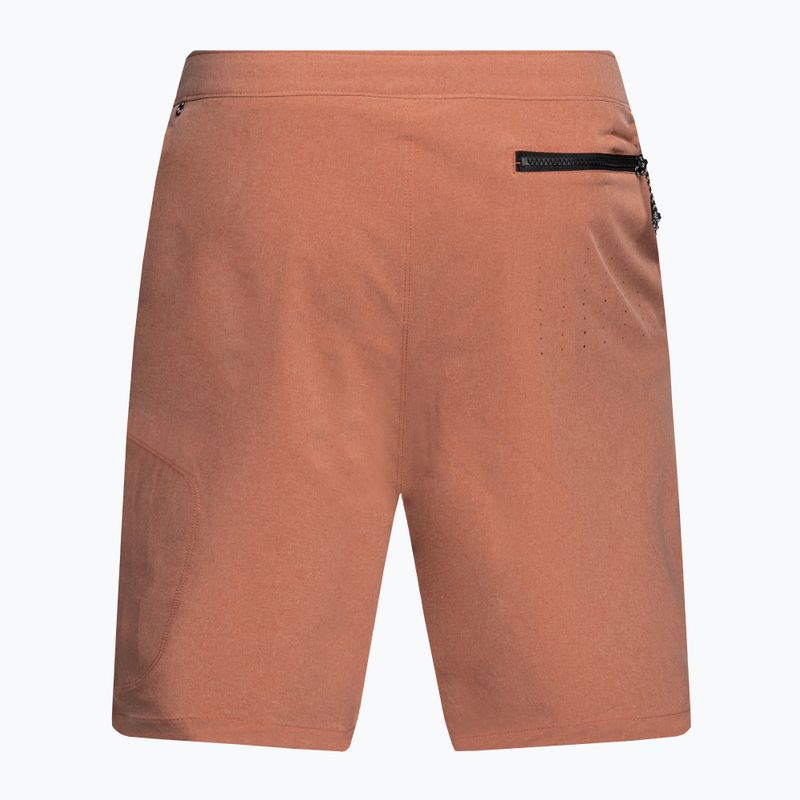 Men's Nike Flow 9" Hybrid swim shorts orange NESSC515-804 2