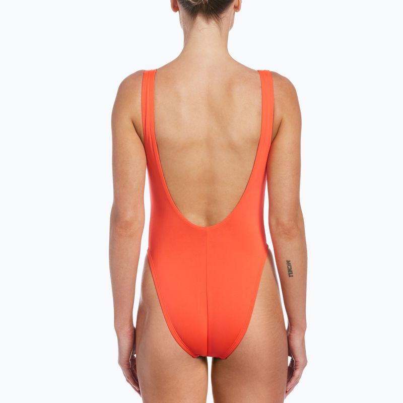 Nike Sneakerkini U-Back women's one-piece swimsuit orange NESSC254-631 3