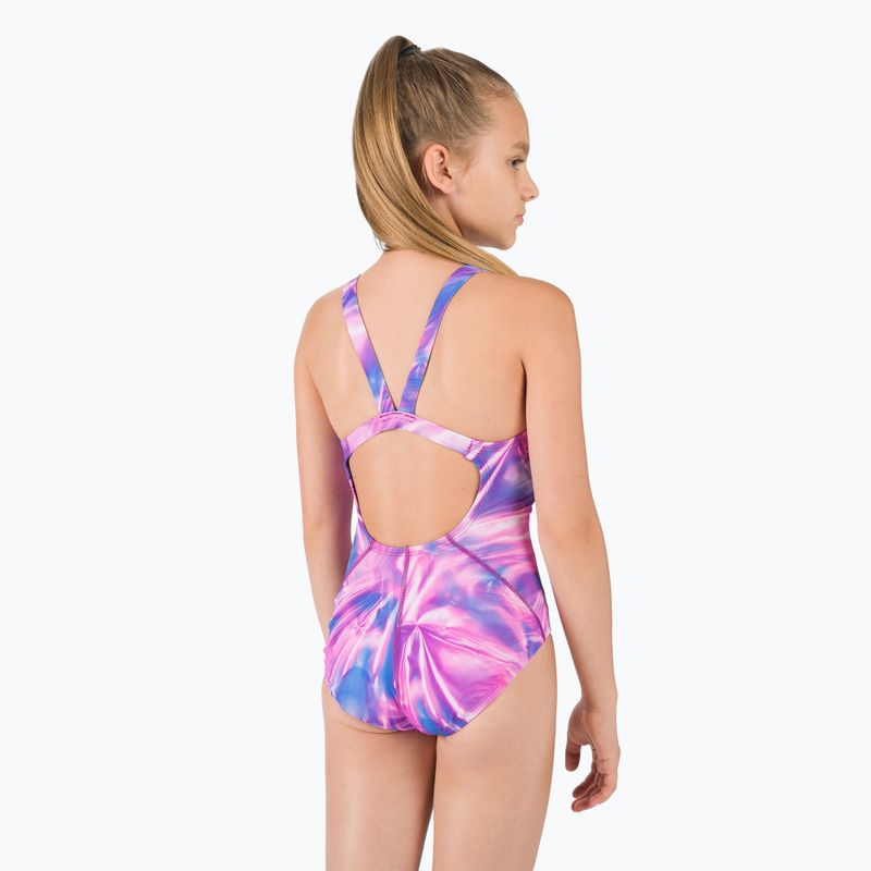 Nike Multiple Print Fastback Children's One-Piece Swimsuit Colour NESSC755-989 6