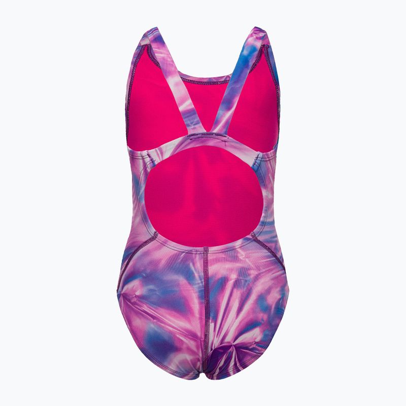 Nike Multiple Print Fastback Children's One-Piece Swimsuit Colour NESSC755-989 2