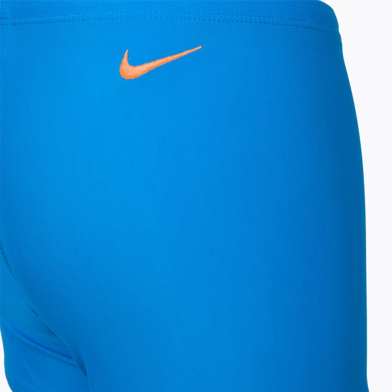 Nike Jdi Swoosh Aquashort children's swim boxers blue NESSC854-458 4