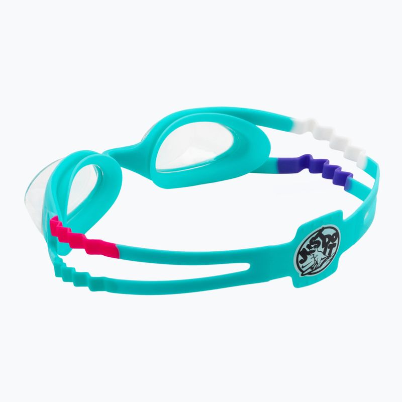 Nike Easy Fit washed teal children's swim goggles NESSB166-339 4