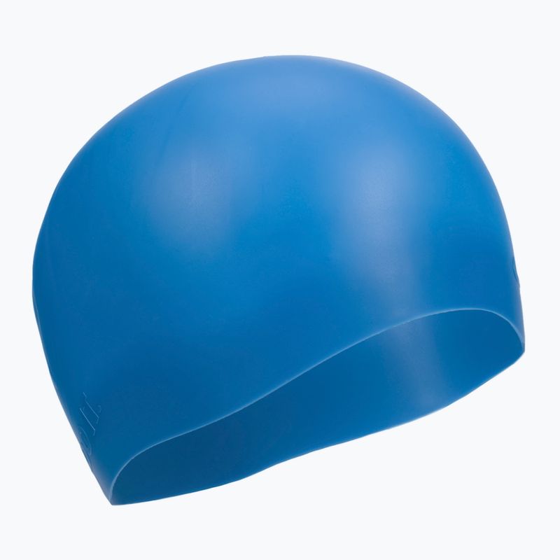 Nike Silicone Long Hair swimming cap blue NESSA198-460