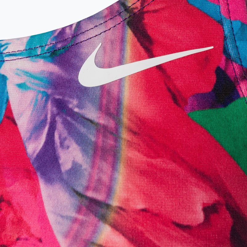 Women's one-piece swimsuit Nike Multiple Print Fastback purple NESSC010-593 3