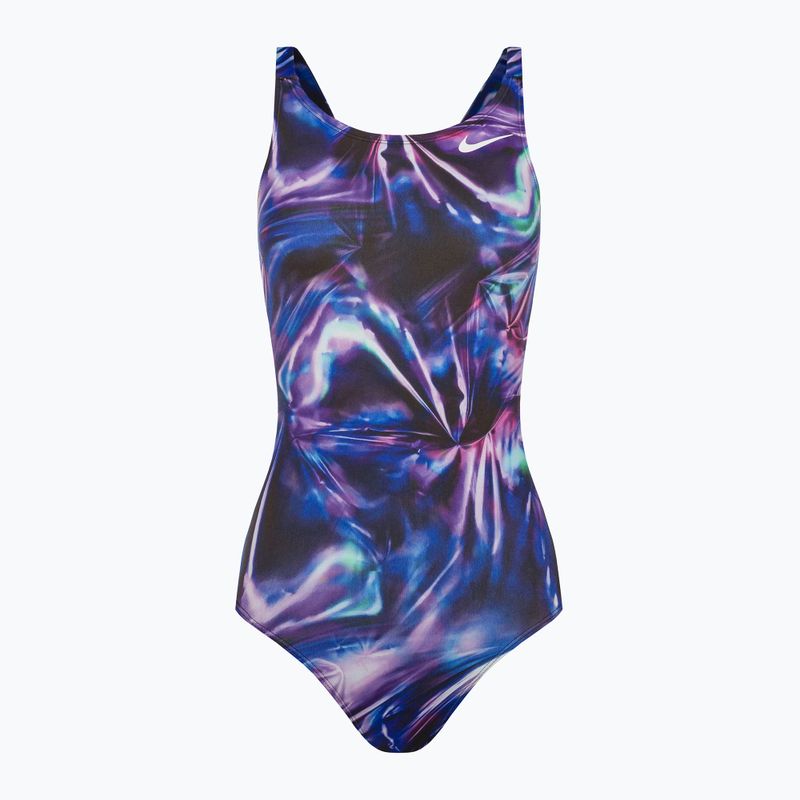 Women's one-piece swimsuit Nike Multiple Print Fastback colour NESSC010-990 5
