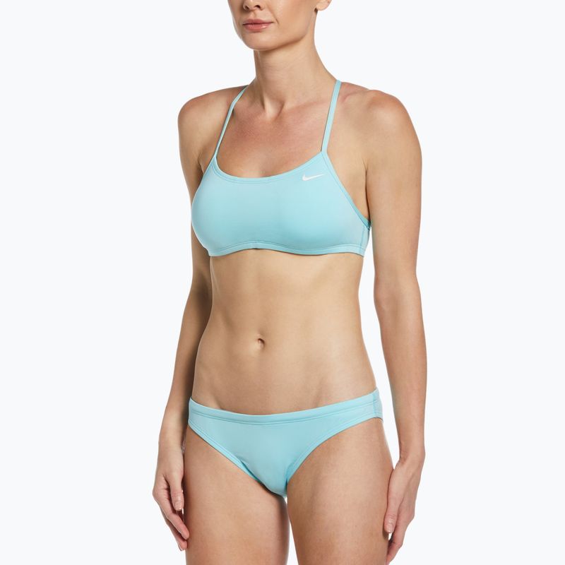 Women's two-piece swimsuit Nike Essential Sports Bikini blue NESSA211-437 5