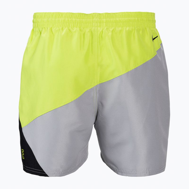 Men's Nike Logo 5" Volley swim shorts green NESSC470-001 7