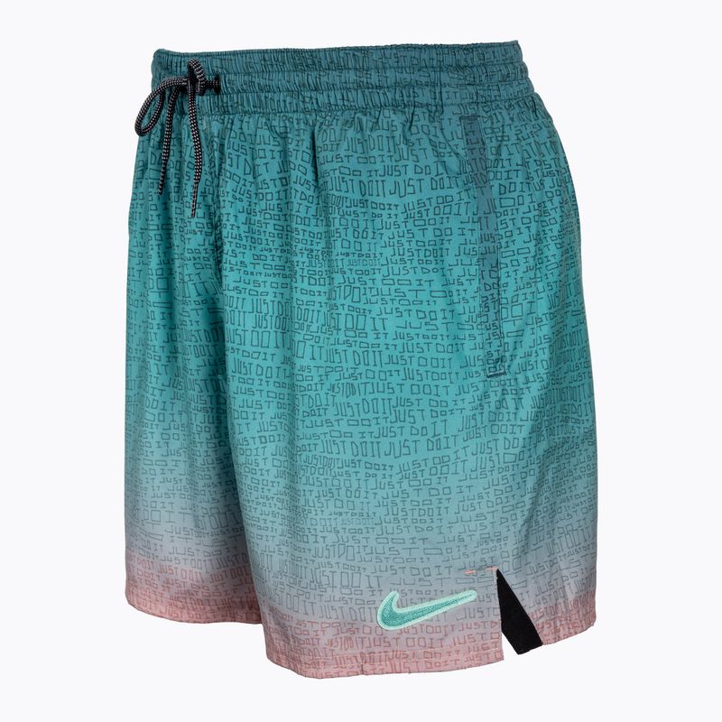 Men's Nike Jdi Fade 5" Volley swim shorts blue NESSC479-626 2