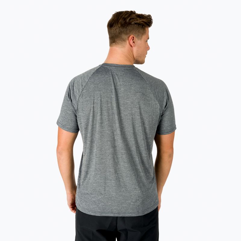 Men's training t-shirt Nike Heather black NESSB658-001 2
