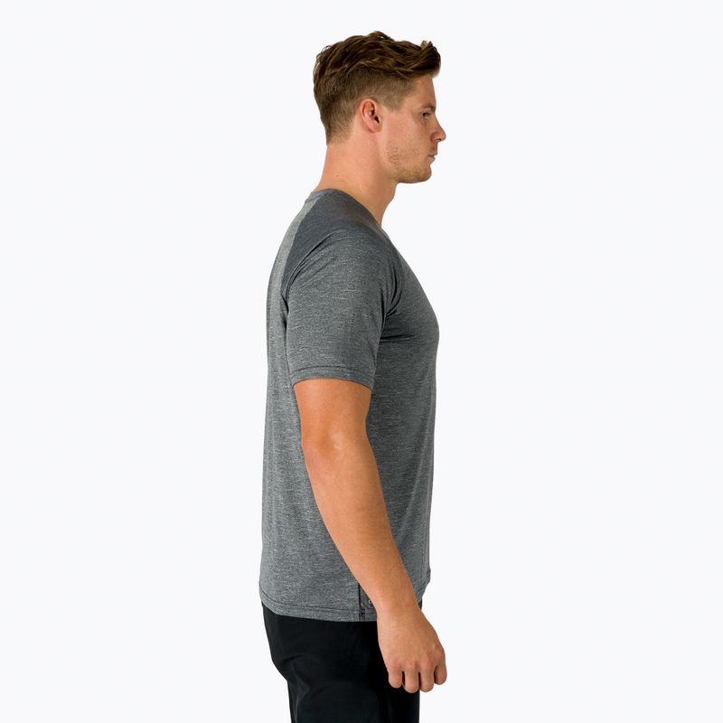 Men's training t-shirt Nike Heather black NESSB658-001 3