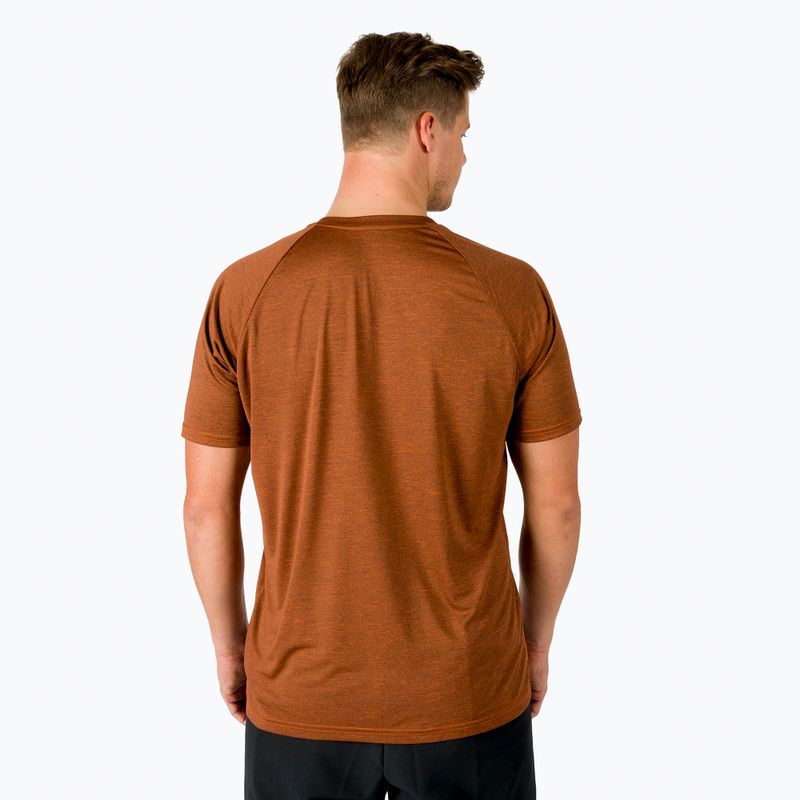 Men's training T-shirt Nike Heather orange NESSB658-814 2