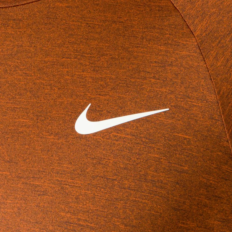 Men's training T-shirt Nike Heather orange NESSB658-814 5