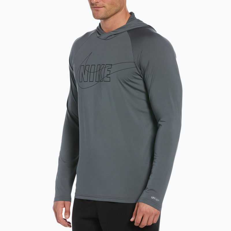 Men's training sweatshirt Nike Outline Logo grey NESSC667-018 8