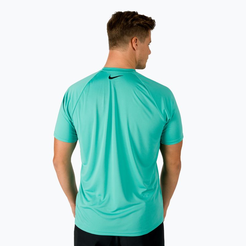 Men's training t-shirt Nike Ring Logo turquoise NESSC666-339 2