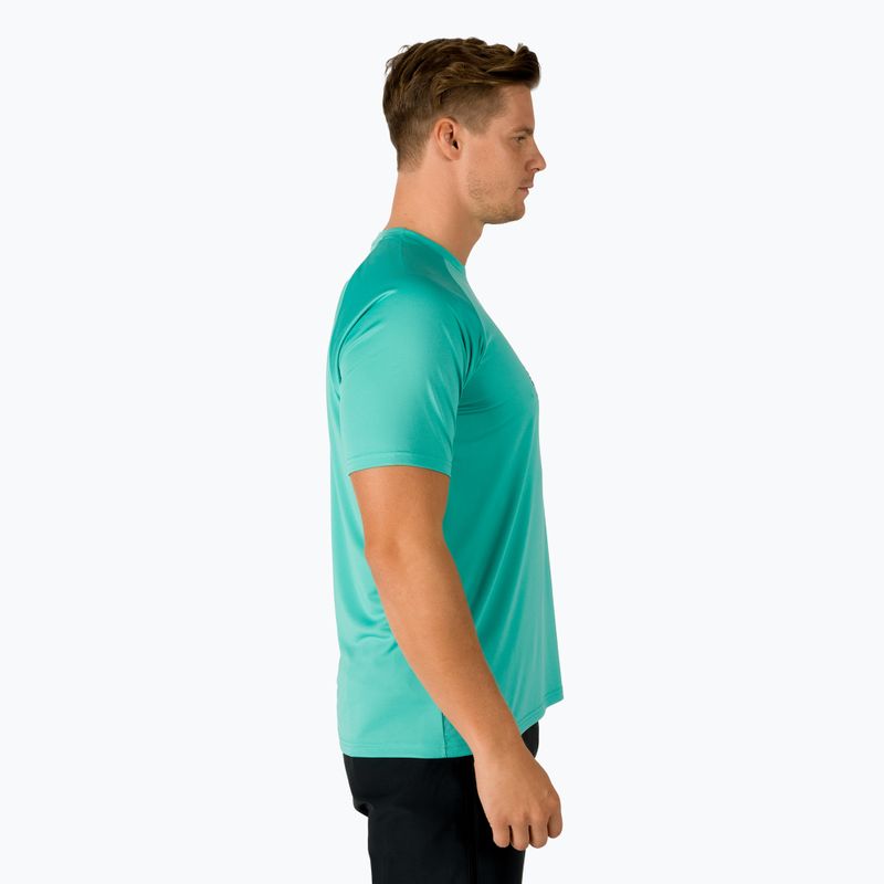 Men's training t-shirt Nike Ring Logo turquoise NESSC666-339 3
