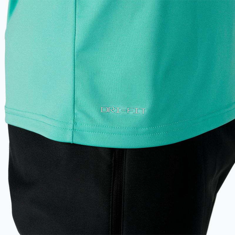 Men's training t-shirt Nike Ring Logo turquoise NESSC666-339 5