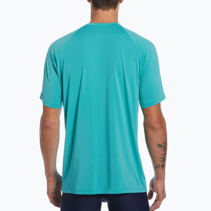 Men's training t-shirt Nike Ring Logo turquoise NESSC666-339 9