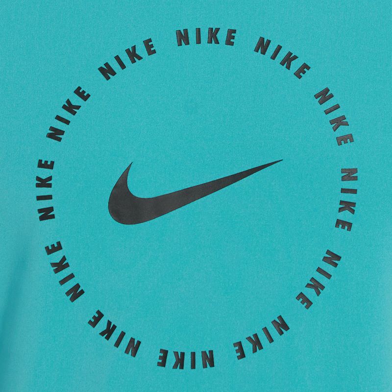 Men's training t-shirt Nike Ring Logo turquoise NESSC666-339 10