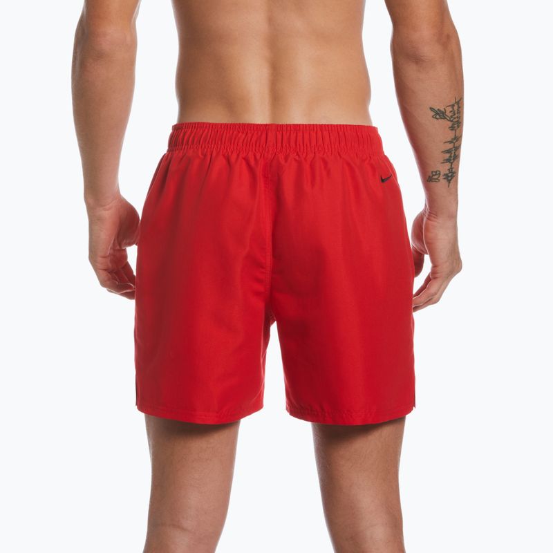 Men's Nike Swoosh Break 5" Volley swim shorts red NESSC601-614 6