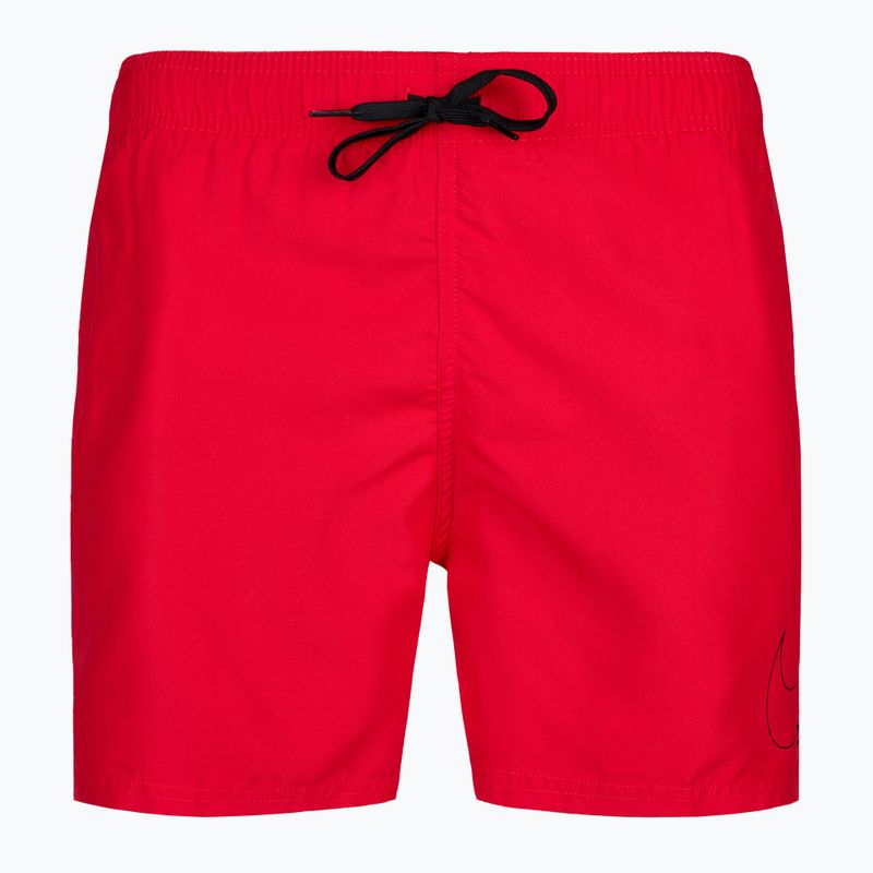 Men's Nike Swoosh Break 5" Volley swim shorts red NESSC601-614