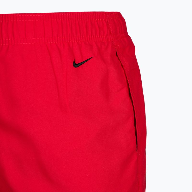 Men's Nike Swoosh Break 5" Volley swim shorts red NESSC601-614 4